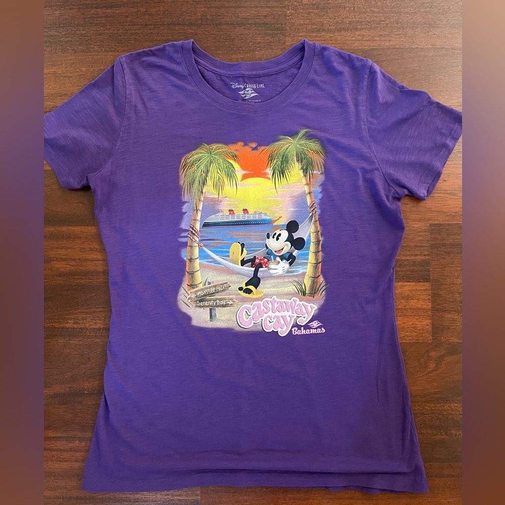 Disney Castaway Cay Short Sleeve Top